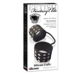 Silicone Ankle and Wrist Restraints Black